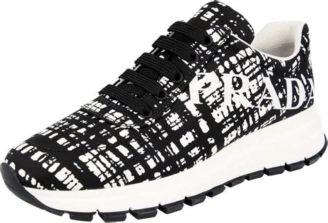 women black prada sneakers|Prada women sneaker size 9.